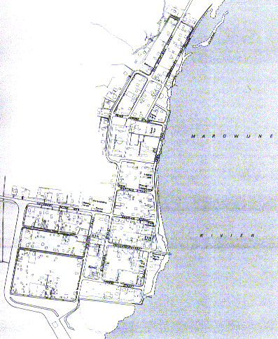 Map of Albina