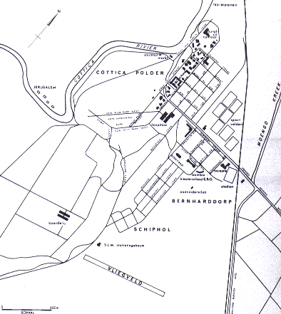 Map of Moengo